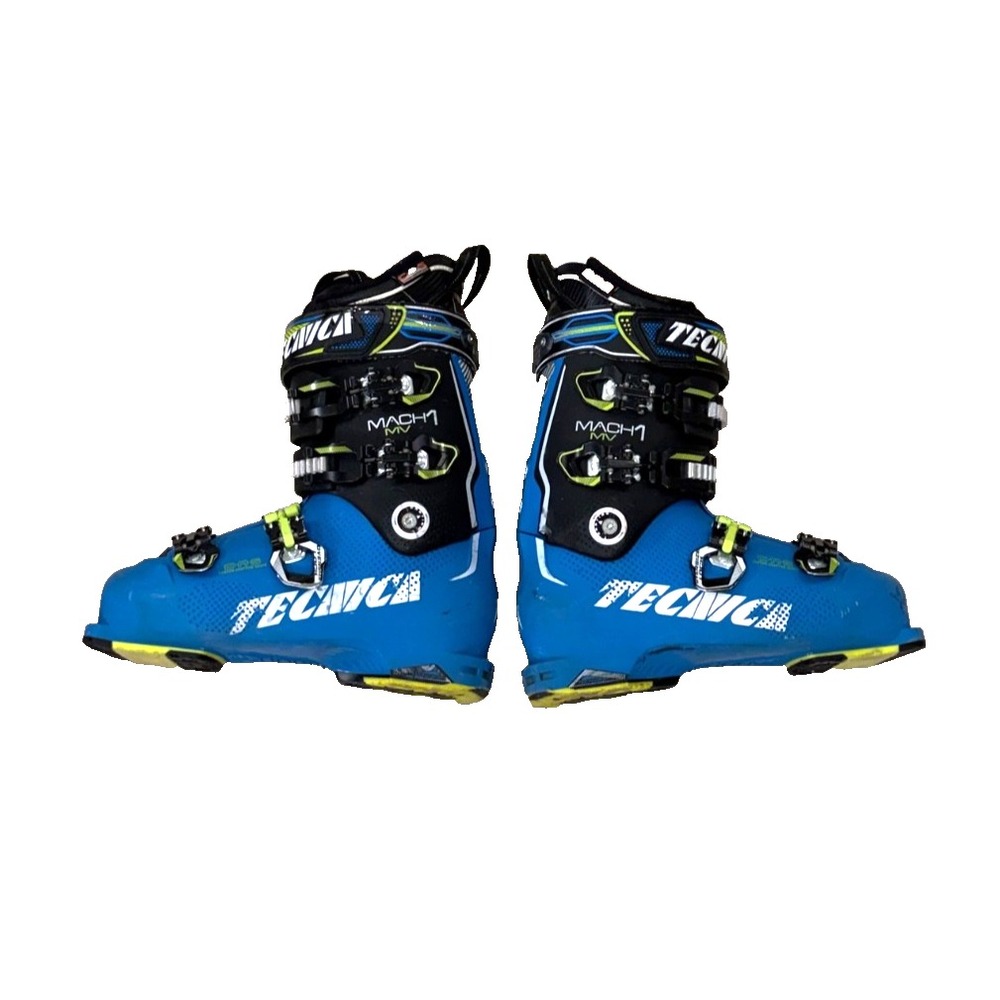 Tecnica Mach1 MV 120 Men's Ski Boots 28.5 Mondo Blue CAS Alpine Downhill - Picture 4 of 15